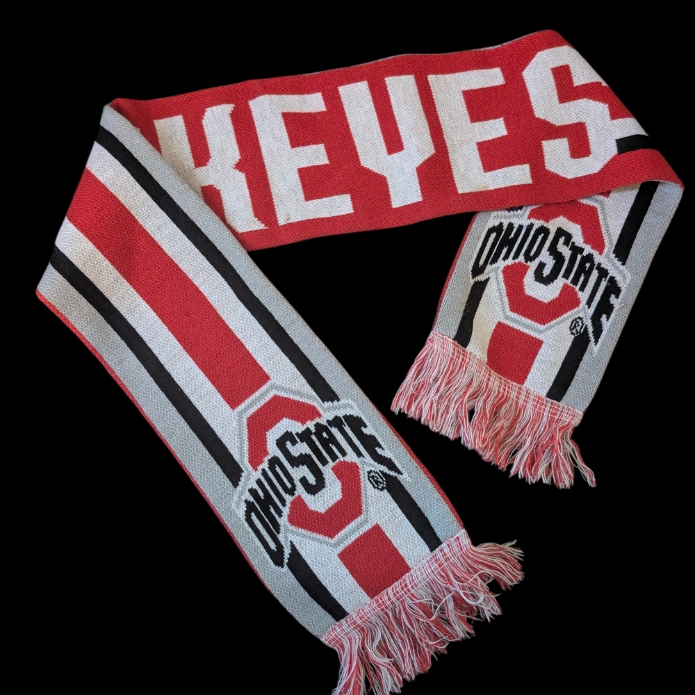 Ohio State Kids Mittens - Red and White